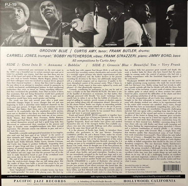 Groovin' Blue - Amy, Curtis / Butler, Frank