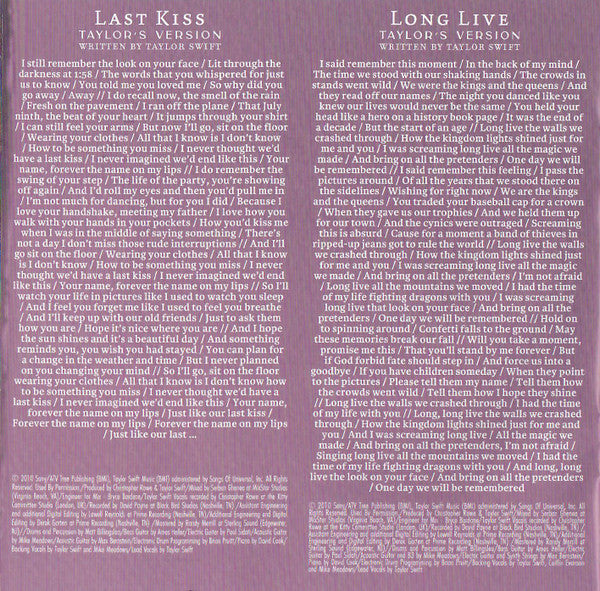 Speak Now (Taylor's Version) - Swift, Taylor