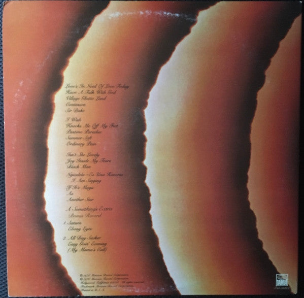 Songs In The Key Of Life - Wonder, Stevie