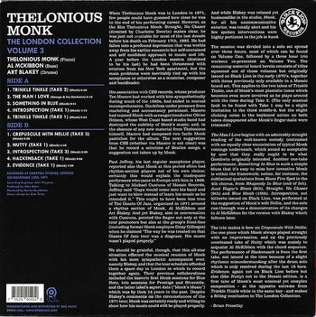 The London Collection Vol. 3 - Monk, Thelonious