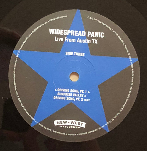 Live From Austin, Tx - Widespread Panic
