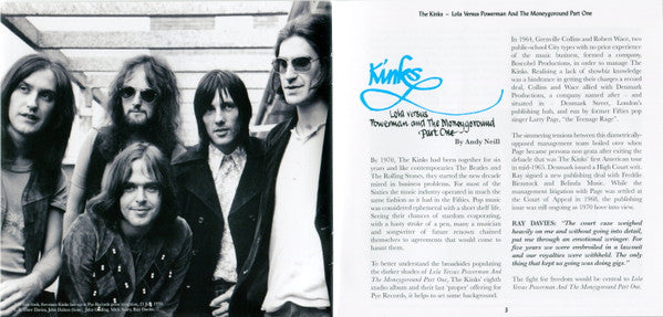 Lola Versus Powerman And The Moneygoround, Pt. 1 - Kinks, The