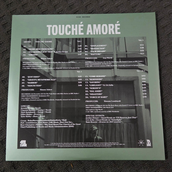 Chasing Brightness: The Complete BBC Sessions - Touché Amoré