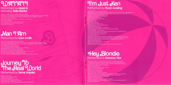 Barbie The Album (Original Soundtrack) - Various