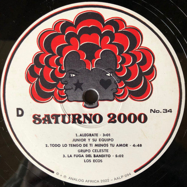 Saturno 2000 - La Rebajada De Los Sonideros / Var - Saturno 2000 - La Rebajada De Los Sonideros / Var [LP]
