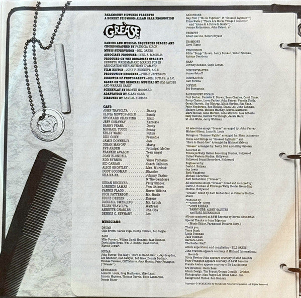 Grease (The Original Soundtrack From The Motion Pi - Various