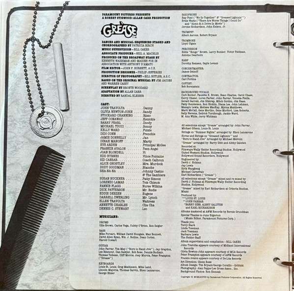 Grease (The Original Soundtrack From The Motion Pi - Various