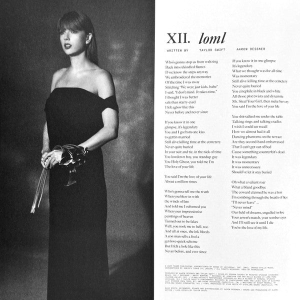 The Tortured Poets Department - Swift, Taylor