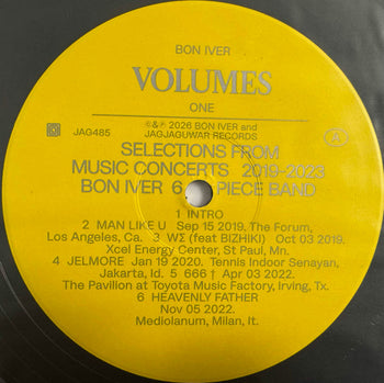 Volumes: One - Selections From Music Concerts 2019 - Bon Iver