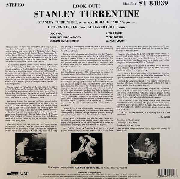 Look Out!. - Turrentine, Stanley
