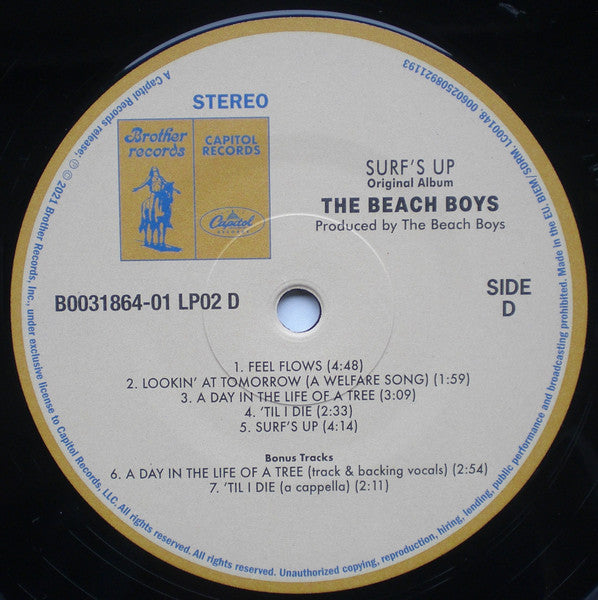 Feel Flows The Sunflower & Surf's Up Sessions - Beach Boys