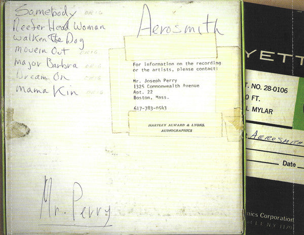 1971: The Road Starts Hear - Aerosmith