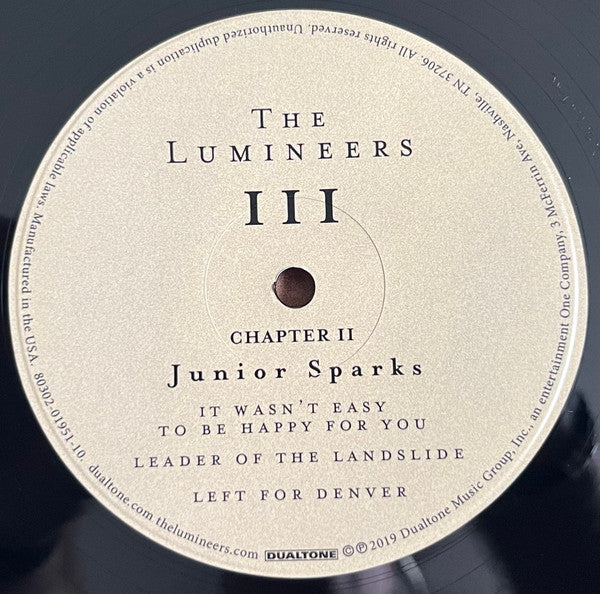 III [LP] - The Lumineers