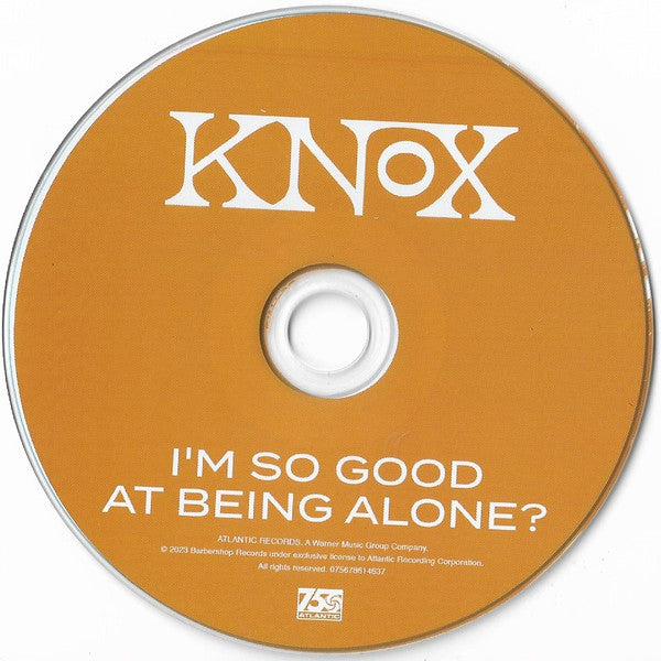 'I'm So Good At Being Alone? - KNOX