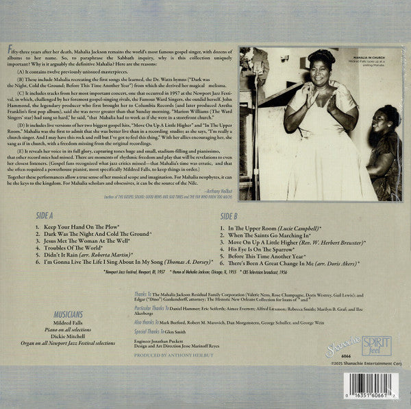 Movin' On Up A Little Higher - Jackson, Mahalia