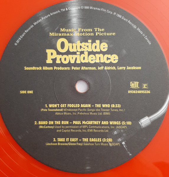 Music From The Miramax Motion Picture Outside Prov - Various