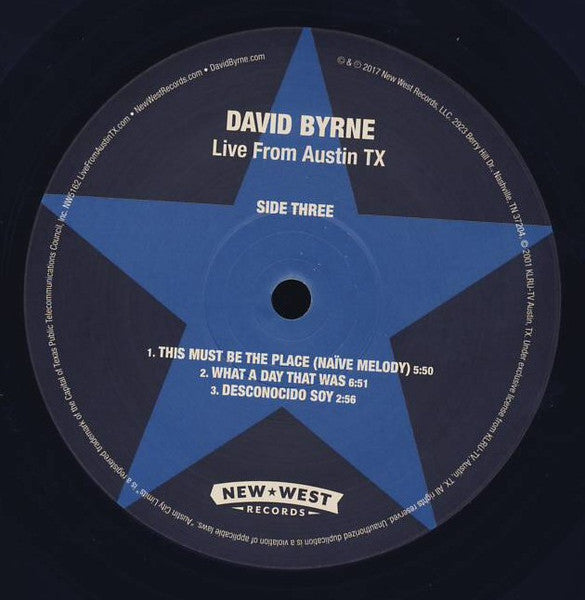 Live From Austin, Tx - Byrne, David
