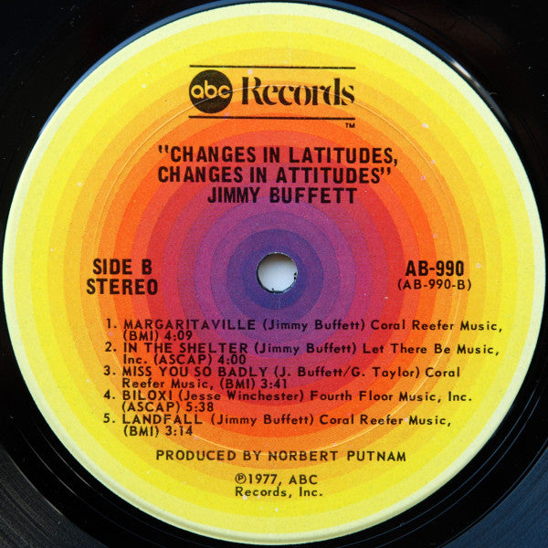 Changes In Latitudes, Changes In Attitudes - Buffett, Jimmy