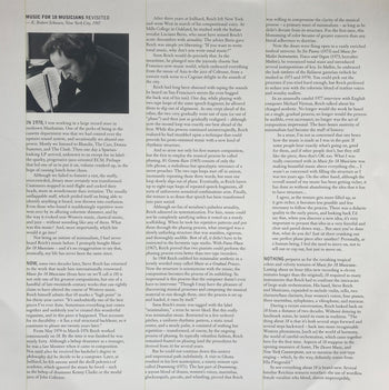 Music For 18 Musicians - Reich, Steve