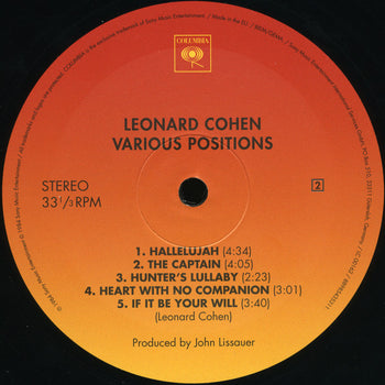 Various Positions - Cohen, Leonard