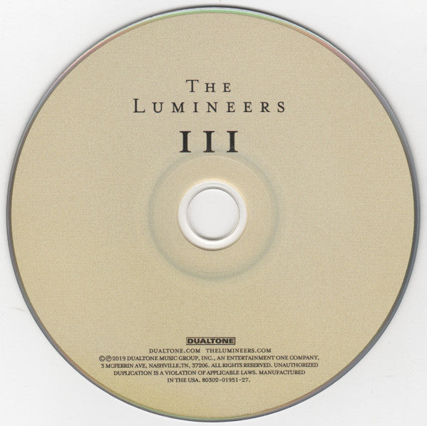 III - Lumineers, The