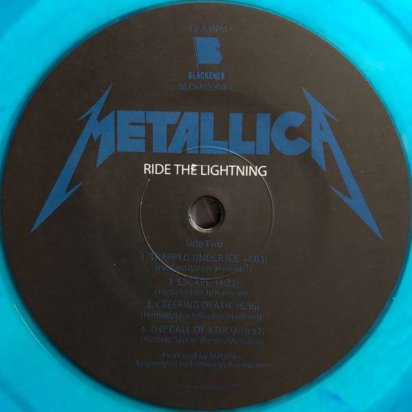 Ride The Lightning - Metallica