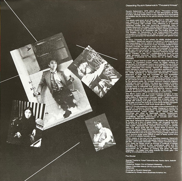 Thousand Knives Of Ryuichi Sakamoto - Sakamoto, Ryuichi
