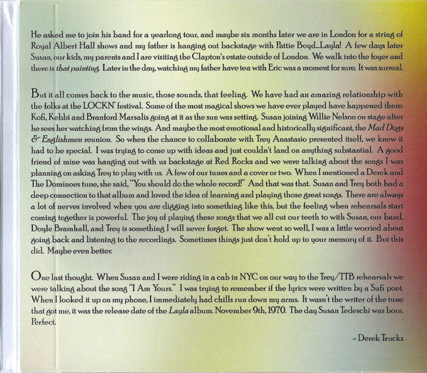 Layla Revisited (Live At Lockn') - Tedeschi Trucks Band Feat. Trey Anastasio