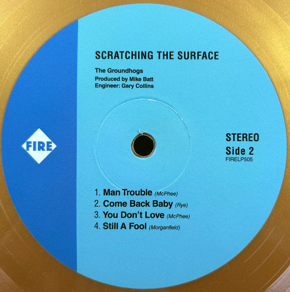 Scratching The Surface - Gold Colored Vinyl - Groundhogs