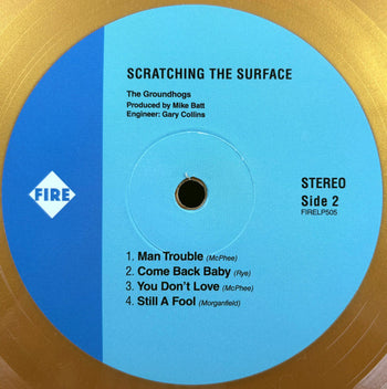 Scratching The Surface - Gold Colored Vinyl - Groundhogs