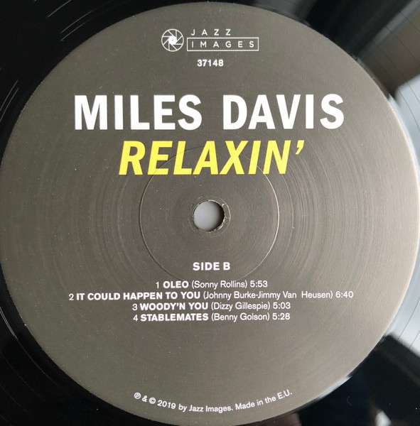 Relaxin' - Davis, Miles