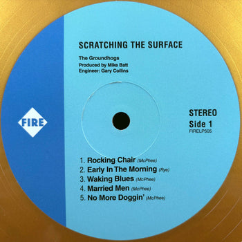 Scratching The Surface - Gold Colored Vinyl - Groundhogs
