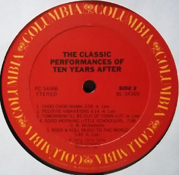 The Classic Performances Of Ten Years After - Ten Years After