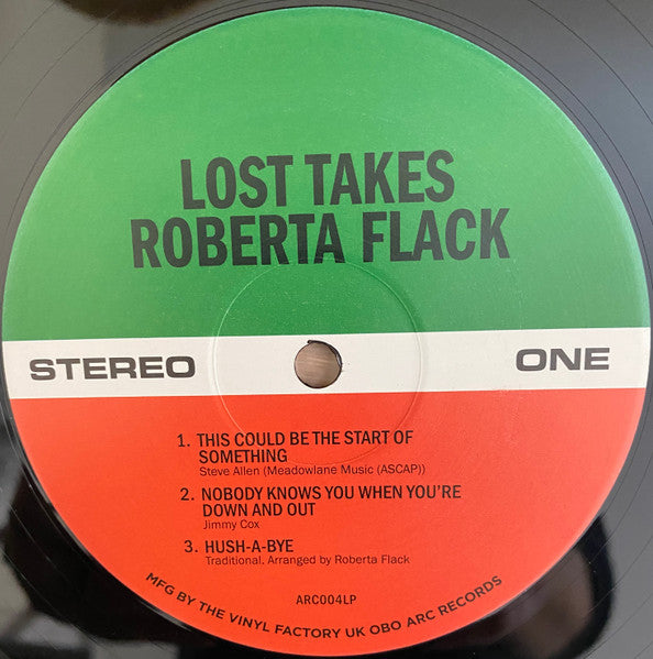 Lost Takes - Flack, Roberta