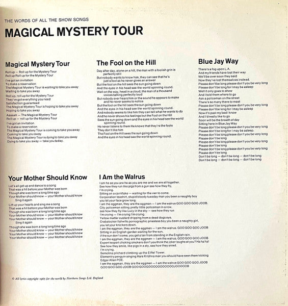 Magical Mystery Tour  - Beatles, The