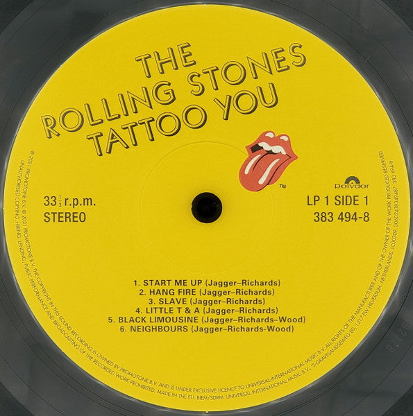 Tattoo You - Rolling Stones