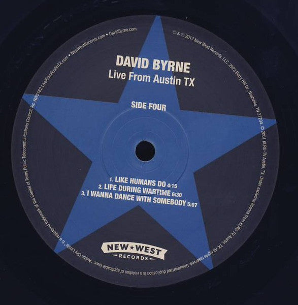 Live From Austin, Tx - Byrne, David