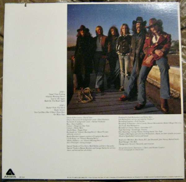 Atlanta's Burning Down - Betts, Dickey & Great Southern
