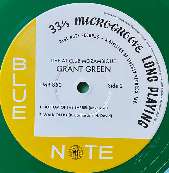 Live At Club Mozambique - Green, Grant