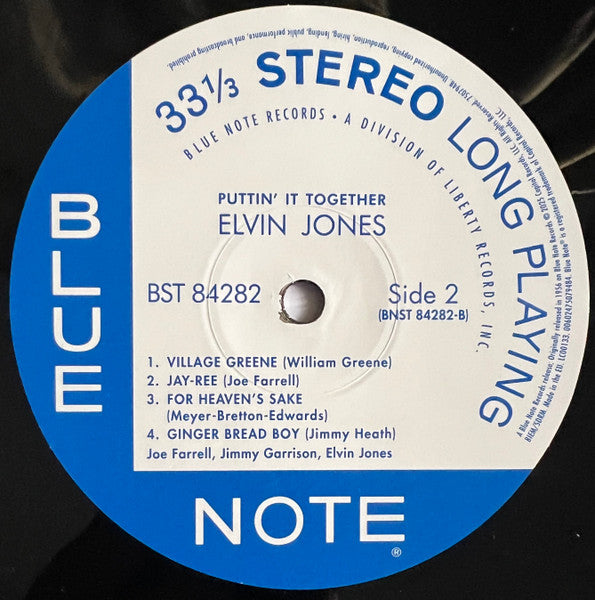 Puttin' It Together (Blue Note Classic Vinyl Editi - Jones, Elvis