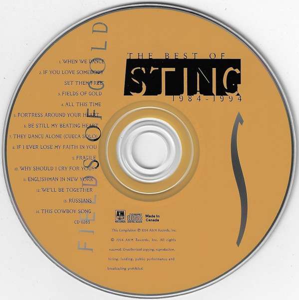 Fields Of Gold: The Best Of Sting 1984-1994 - Sting