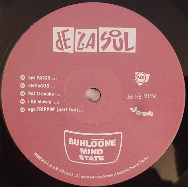 Buhloone Mindstate - De La Soul