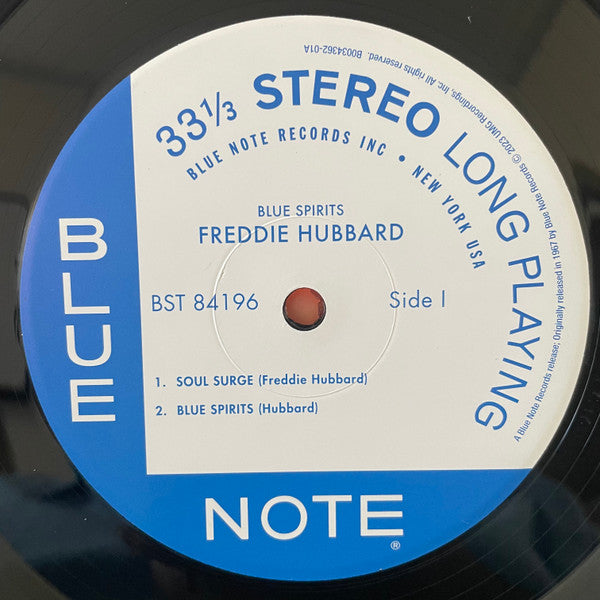 Blue Spirits - Hubbard, Freddie