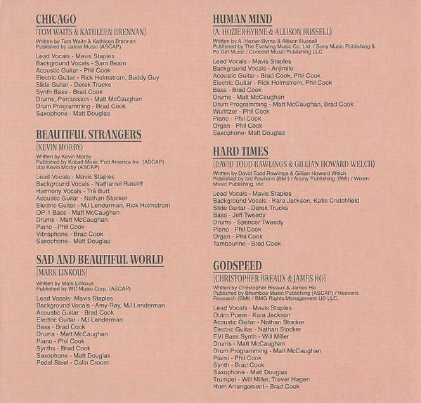 Sad and Beautiful World - Staples, Mavis