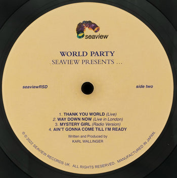 Seaview Records Presents: World Party - World Party