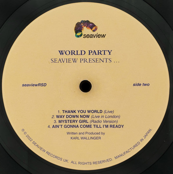 Seaview Records Presents: World Party - World Party