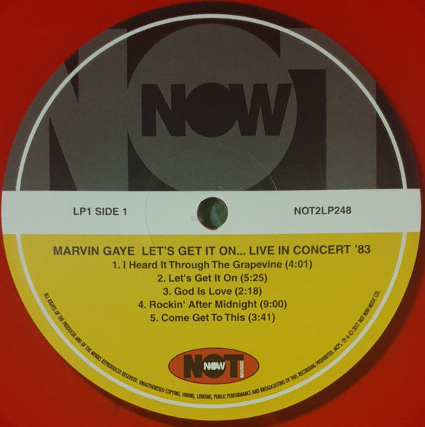 Let's Get It On Live - Gaye, Marvin
