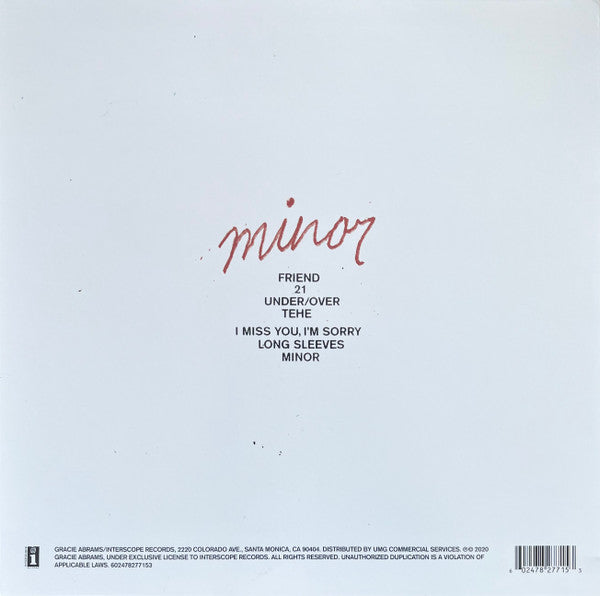 minor (5 Year Anniversary) - Abrams, Gracie