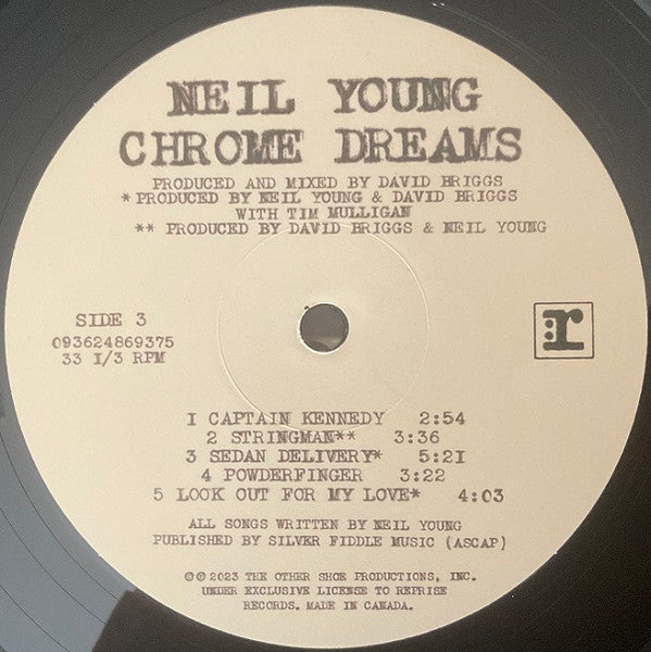 Chrome Dreams - Young, Neil