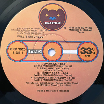 Willie...Mitchell...Listen...Dance - Mitchell, Willie